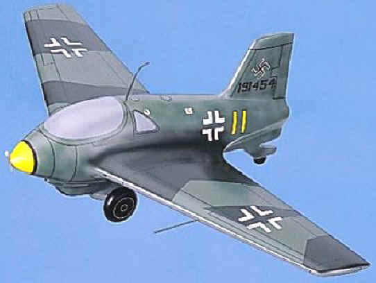 WW2 German Luftwaffe Late War Jet Fighter Me 163 Komet Picture